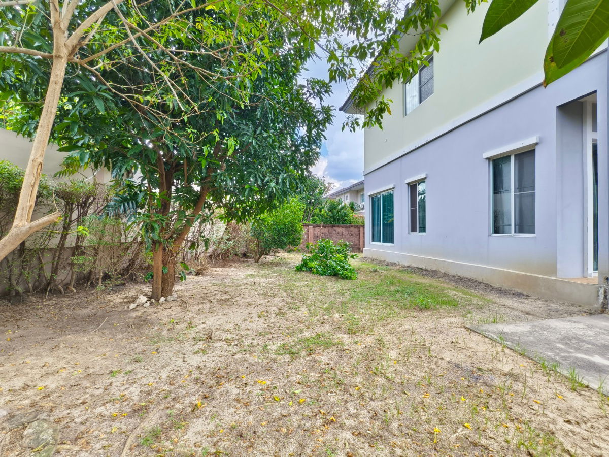 picture Single house for rent, lowest price, Passorn Prestige Luxe Pattanakarn, 3 bedrooms, 3 bathrooms - 17/20