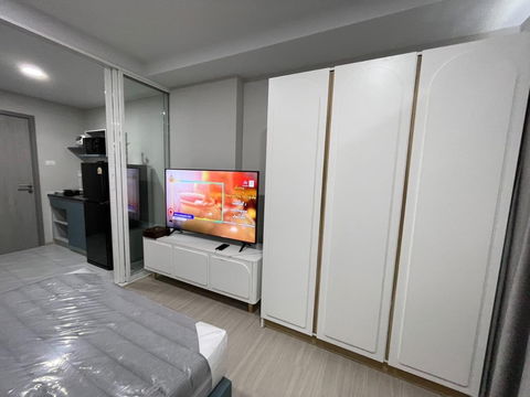ให้เช่า City Home สนามบินน้ำ-รัตนาธิเบศร์ 🏡 ห้องพร้อมอยู่ มีเครื่องซักผ้า‼️ #ตอบแชทไว 🔥🔥  รหัส M292