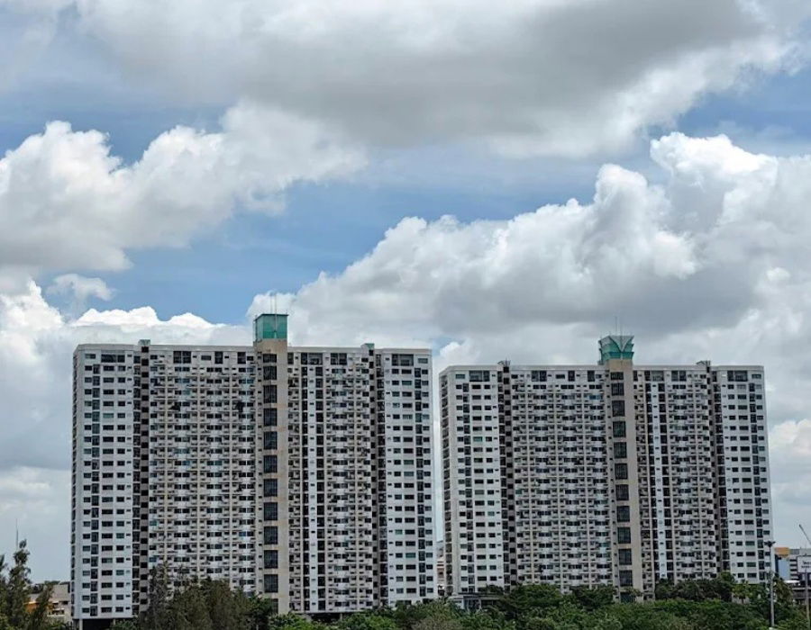 รูป **ห้องว่างครับผม เตียงที่นอน 6 ฟุต**ห้องใหญ่มากรีโนเวทใหม่ พร้อมพักอาศัย ศุภาลัย ปาร์ค ศรีนครินทร์ ชั้น12 ทิศตะวันออก วิวสวย ห้องตรงปก ราคาดีด้วยครับ - รูปที่ 45/47