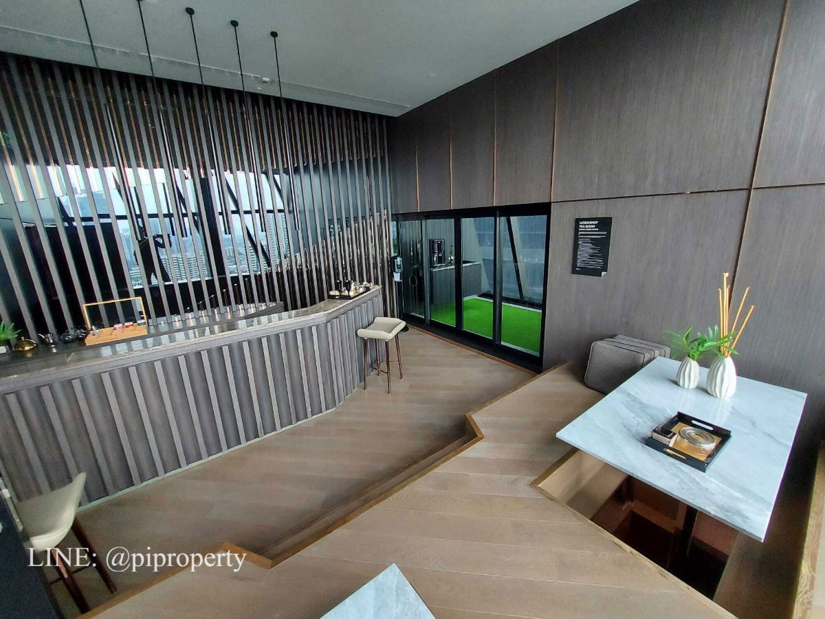 picture High floor river view 1Bedroom unit for rent in Ideo Q Sukhumvit 36.  Thonglor - Rama 4 lifestyle. Ready for moving in. - 22/37