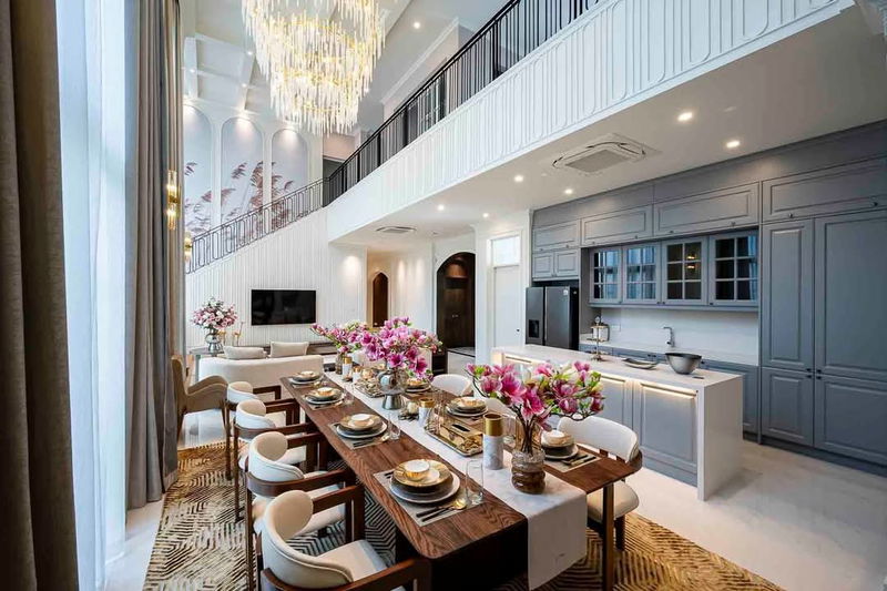 บ้านเดี่ยวให้เช่า : 📣📣 ให้เช่า นาราสิริ กรุงเทพกรีฑา บ้านหรู 2 ชั้น 5 ห้องนอน 6 ห้องน้ำ