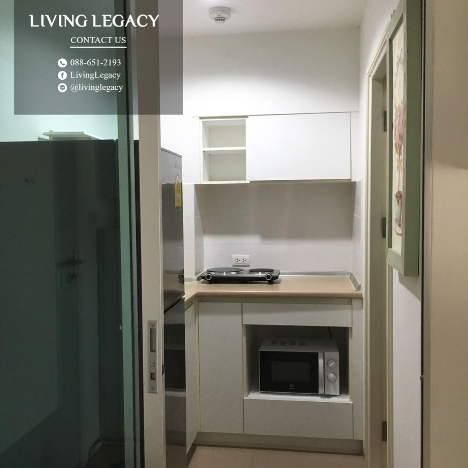 รูป LW57X86U ให้เช่าคอนโด Lumpini Place Srinakarin - Huamark Station 33 ตร.ม. ชั้น 13 ตึก A line id : @livinglegacy - รูปที่ 6/10