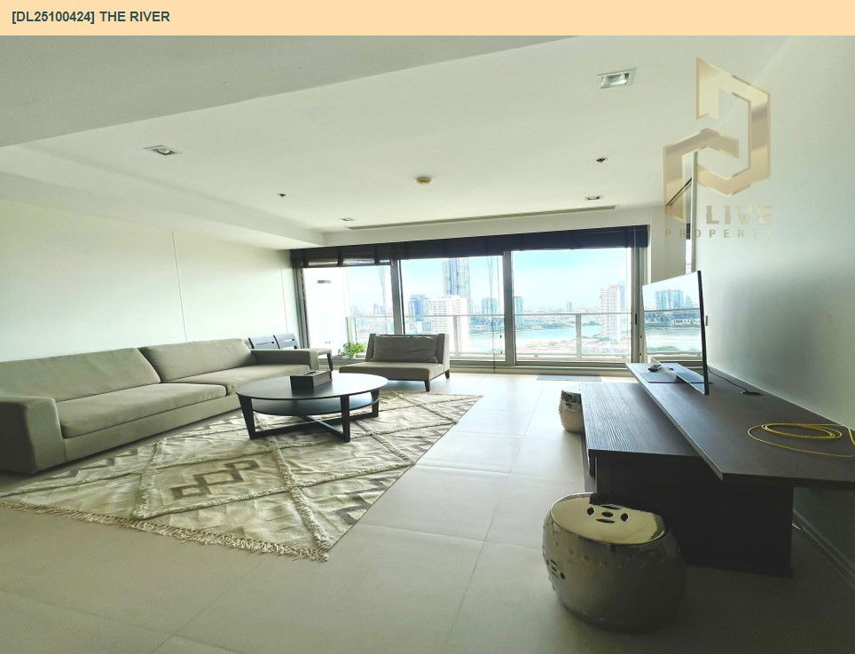 picture DL25100424 Condo for rent, The River near BTS Krung Thon Buri, ready to move in, call urgently 0638692663 LineID @655ebbvc - 6/7