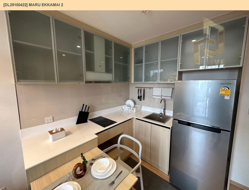 picture DL25100422 Condo for rent, MARU EKKAMAI 2 near BTS Ekkamai, ready to move in, call urgently 0638692663 LineID @523dslwi - 6/7