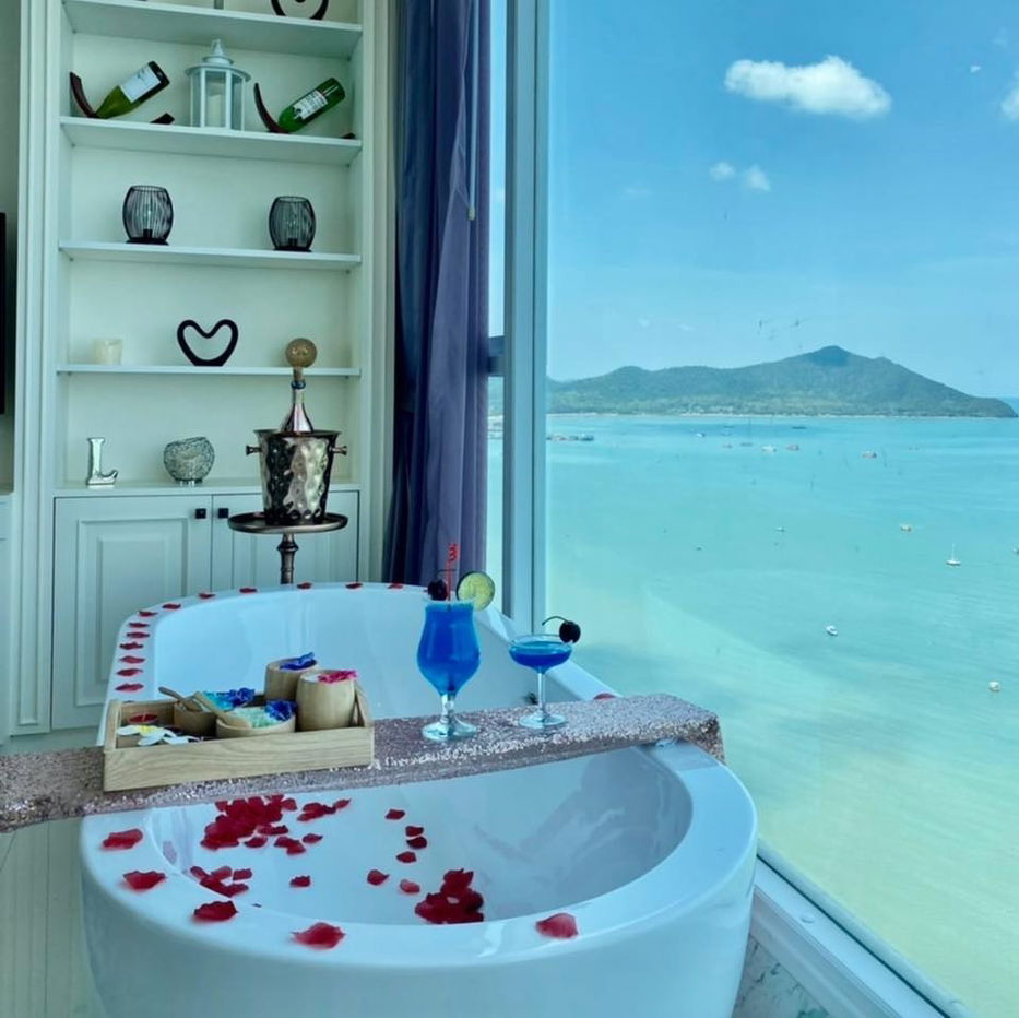picture Condo for rent Del mare Bang Saray, sea view, ready to move in (S03-0659) - 2/31