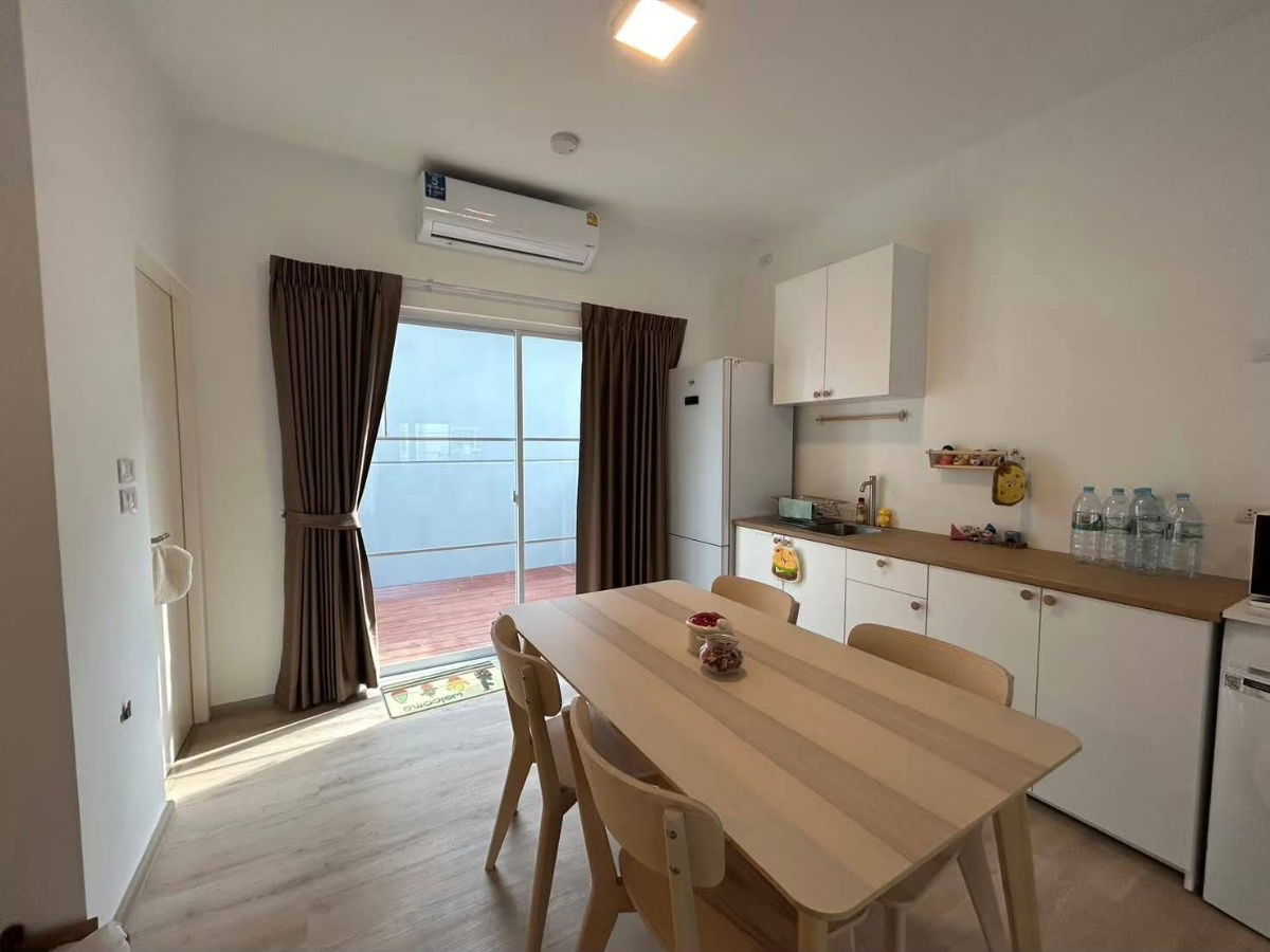 picture Corner Townhouse For Rent Villaggio 2 Srinakarin-Bangna, Fully furnished - 3/7