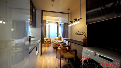 ขายคอนโด : 🛏️ 1 ห้องนอน - 🛁 1 ห้องน้ำ - 🏙️ Sea View - 🇹🇭 ชื่อไทย - 🏢 Arom Jomtien Pattaya - รหัส: AROJ08