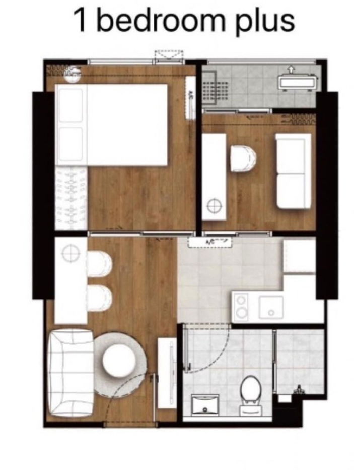 รูป 🏠RB21120 ให้เช่าถูกมาก📢เดอะ ลิฟวิ่น รามคำแหง👉🏻แอดไลน์ @062mnigk( มี @ ด้วย) แอดมินตอบไว - รูปที่ 7/9