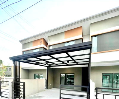เช่าทาวน์โฮม ปทุมธานี : ให้เช่าพลีโน่ ทาวน์ ลำลูกกา-คลอง 5 (Pleno Town Lumlukka-Khlong 5) อยู่ถนนบึงคำพร้อย ใกล้ทางด่วนวงแหวนฯ  