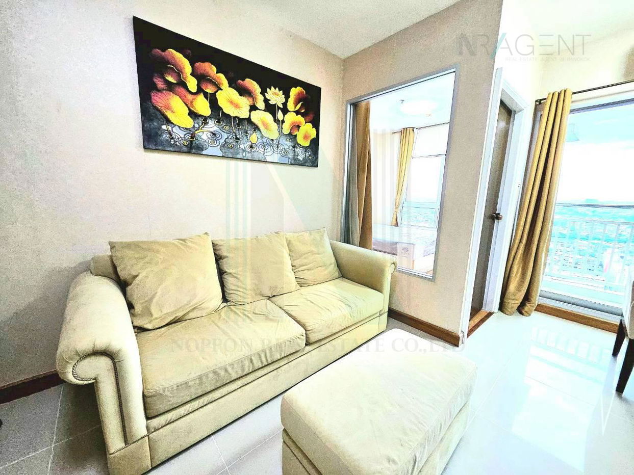 รูป ให้เช่าคอนโด ไอวี่ ริเวอร์ ราษฎร์บูรณะ อาคาร  ชั้น 30 1 ห้องนอน ขนาด 35 ตรม ใกล้ บิ๊กซี บางปะกอก - รูปที่ 4/8
