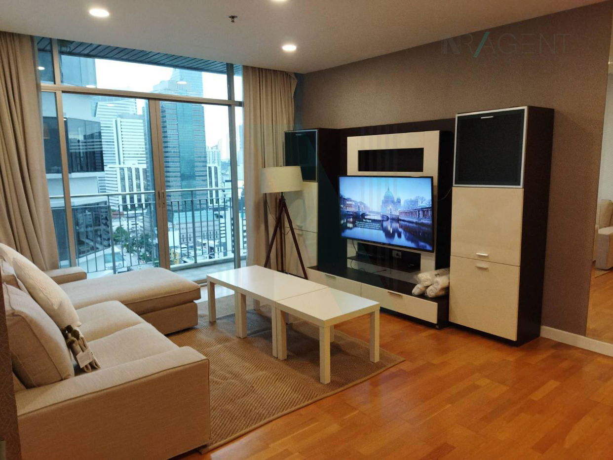 picture For Rent Condo URBANA SATHORN Building 1, Floor 20,2 bed room, Room size 112 sqm - 1/8