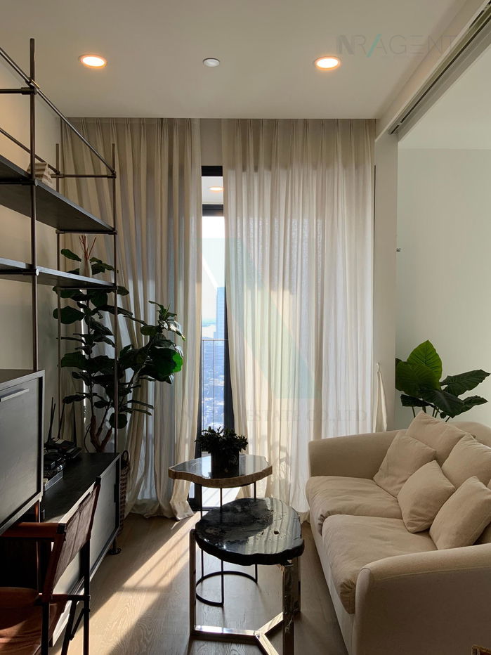 picture 🚩 For Rent Condo ASHTON CHULA-SILOM Building 1, Floor 47,1 bed room, Room size 34 sqm - 6/8