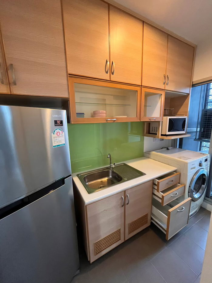 รูป เช่า คอนโด เดอะทรีบางโพ สเตชั่น (2 bedroom) มีเครื่องซักผ้า วิวแม่น้ำ ชั้น27 มีเครื่องซักผ้า 🆔 line: ey_annie - รูปที่ 12/14