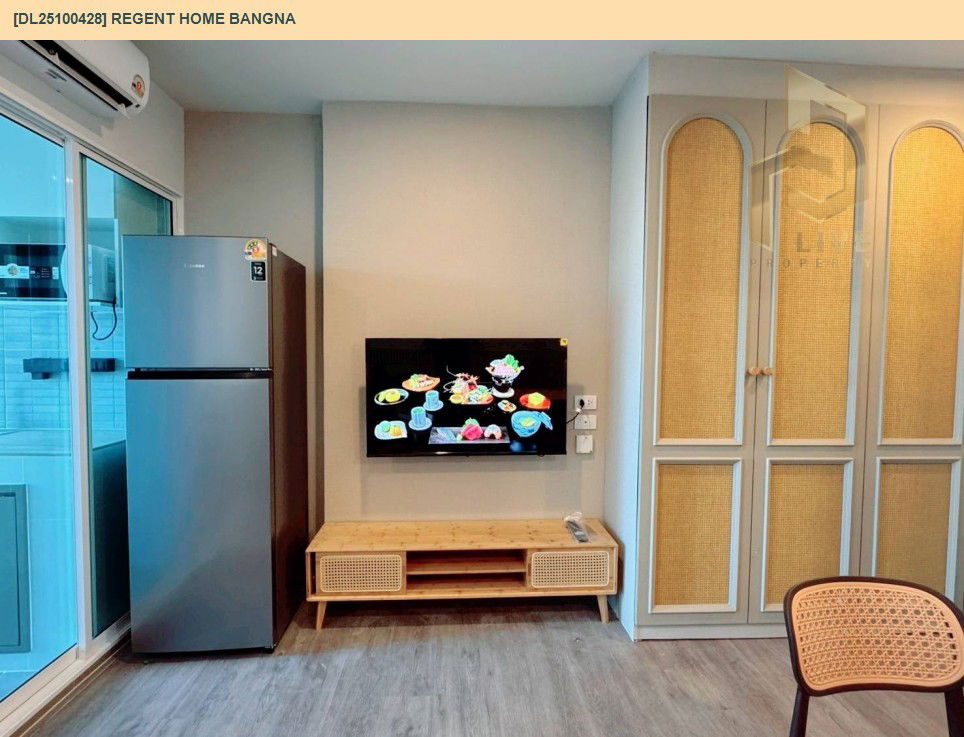 picture DL25100428 Condo for rent, Regent home bangna near BTS Bang Na, ready to move in, call urgently 0638692663 LineID @523dslwi - 4/9