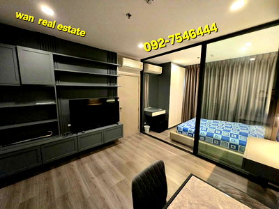 คอนโดให้เช่า : ให้เช่าคอนโด politan aqua ชั้น 48 ขนาด 30 ตรม. วิวแม่น้ำ แต่งสวย บิลอิน โซนติดแม่น้ำ