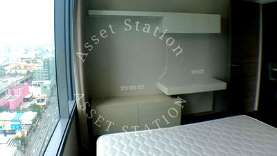 Condos for sale Lumpini Park : 🌃Comfortable living, worth the investment. Q Asoke - Corner room, unblocked view, near MRT Phetchaburi and Airport Link Makkasan🚅✨