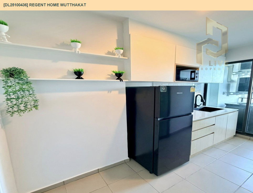 รูป DL25100436 ให้เช่าคอนโด  รีเจ้นท์ โฮม วุฒากาศ (Regent Home Wutthakat) ใกล้ BTS วุฒากาศ พร้อมเข้าอยู่ โทรด่วน 0614453194 LineID @162cjixi - รูปที่ 14/20