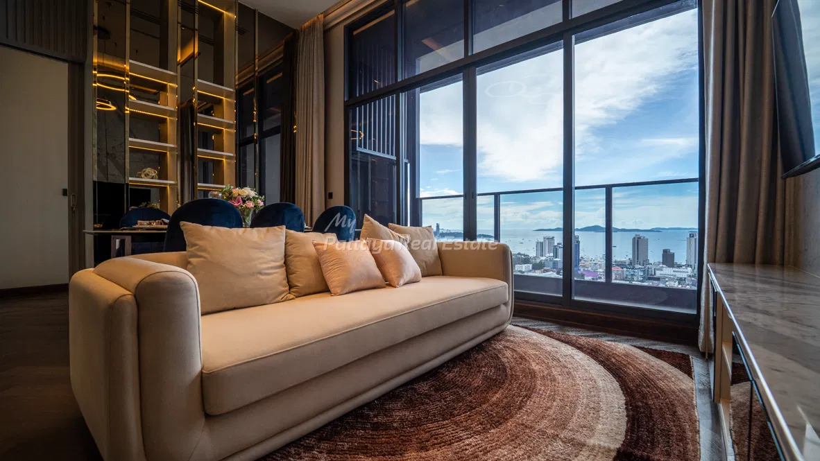 picture 🛏️ 2 Bed - 🛁 3 Bath - 🏙️ Sea Views - 🌏 FOREIGN name - 🏢 Once Pattaya - Ref: ONCE16 - 7/45
