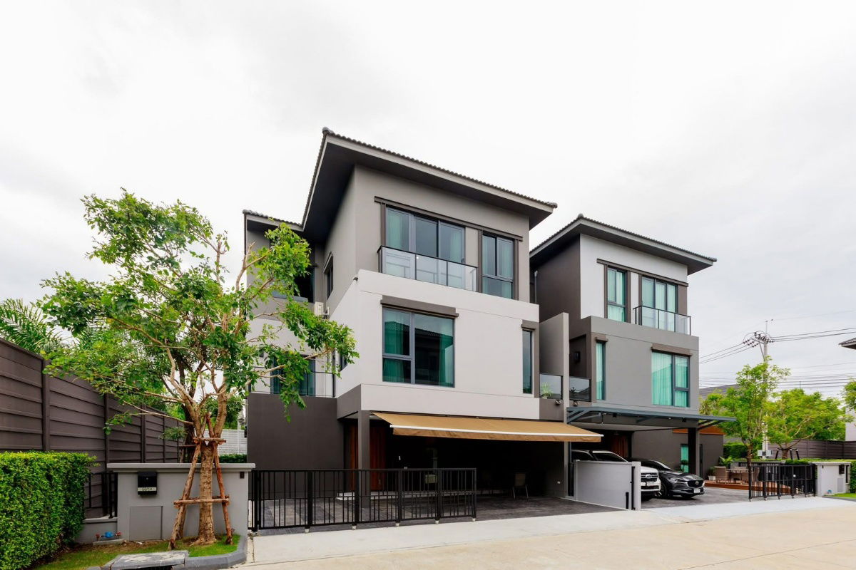 picture For Rent Baan Klang Mueng The Edition Bangna (4Bedroom 4Bathroom) Type 300 Sqm. Rent 120k/month ▫️Line: @sanhaproperty📲092-6242892 Code: SHW055 - 1/20