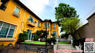 บ้านเดี่ยวให้เช่า : เช่า บ้านเดี่ยว 2 ชั้น แกรนด์ คาแนล ดอนเมือง สไตลล์ อิตาเลี่ยน