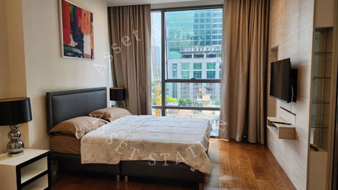 🌊ห้องสไตล์โมเดิร์น THE BANGKOK SATHORN - ห้องเป็นสัดส่วนวิวตึกสูง  ใกล้ BTS สุรศักดิ์🚅✨
