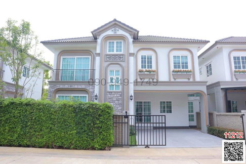 Single house for rent, Grandio Village, Bangna, Km. 5, pet friendly, near MEGA Bangna
