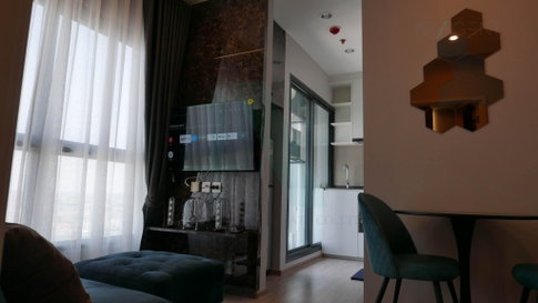 For Rent Condo THE TREE HUA MAK INTERCHANGE Building B, Floor 20,1 bed room, Room size 26.00 sqm