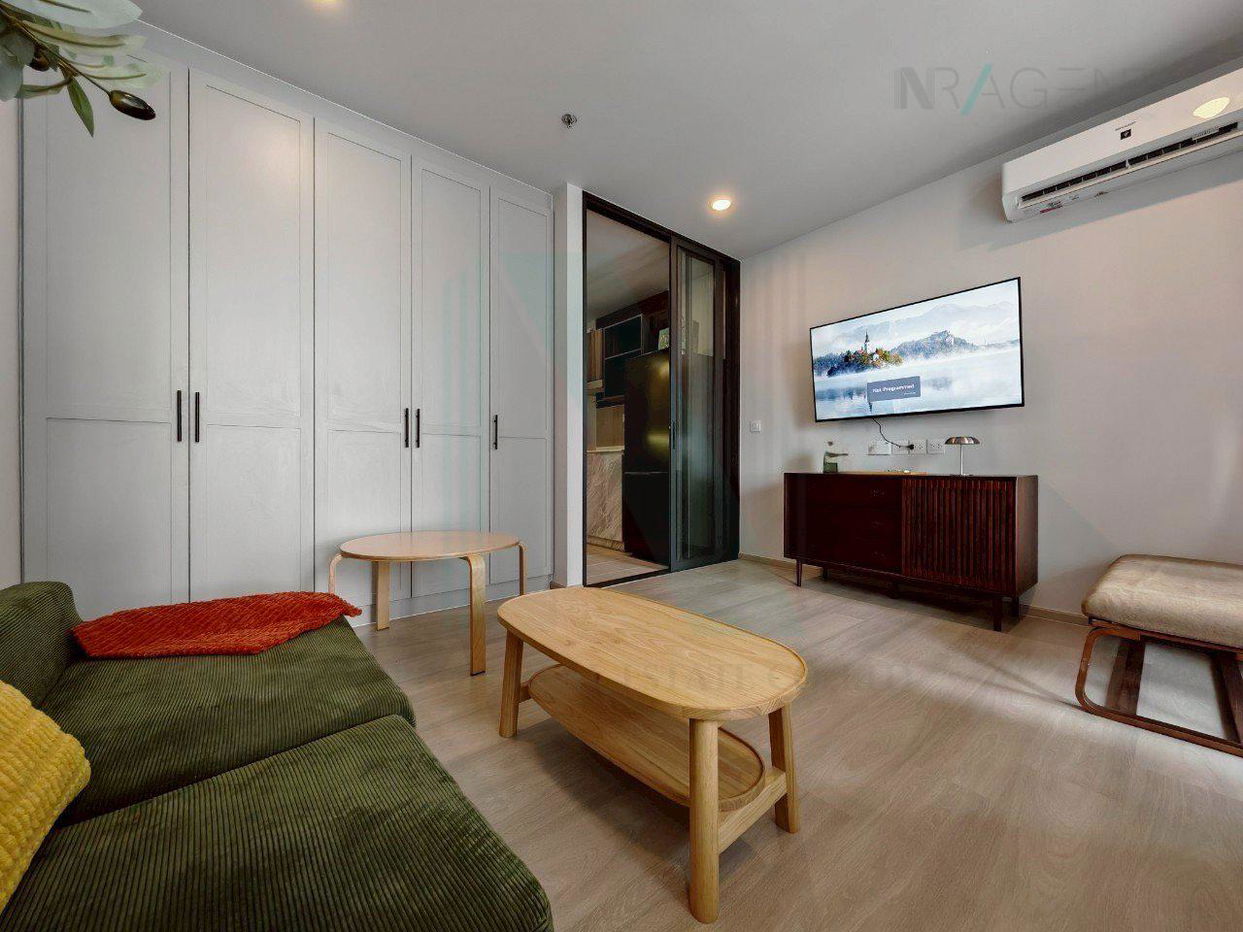 picture 🔺 For Rent Condo ASPIRE ONNUT STATION Building 1, Floor 19,Studio, Room size 27 sqm - 1/8