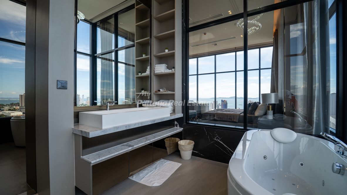 รูป 🛏️ 2 ห้องนอน - 🛁 3 ห้องน้ำ - 🏙️ Sea Views - 🌏 ชื่อชาวต่างชาติ - 🏢 Once Pattaya - รหัส: ONCE16 - รูปที่ 21/45