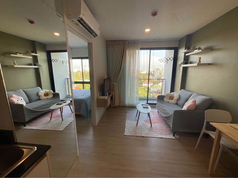 ให้เช่าคอนโด โดว์เช่ ลาซาล อาคาร 1 ชั้น 8 1 ห้องนอน ขนาด 30.00 ตรม ใกล้ Summer Lasalle