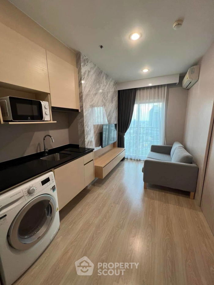 รูป คอนโด 1-ห้องนอน ที่ โนเบิล รีวอลฟ์ รัชดา ใกล้ MRT ศูนย์วัฒนธรรมแห่งประเทศไทย (ID 2337976) - รูปที่ 1/10