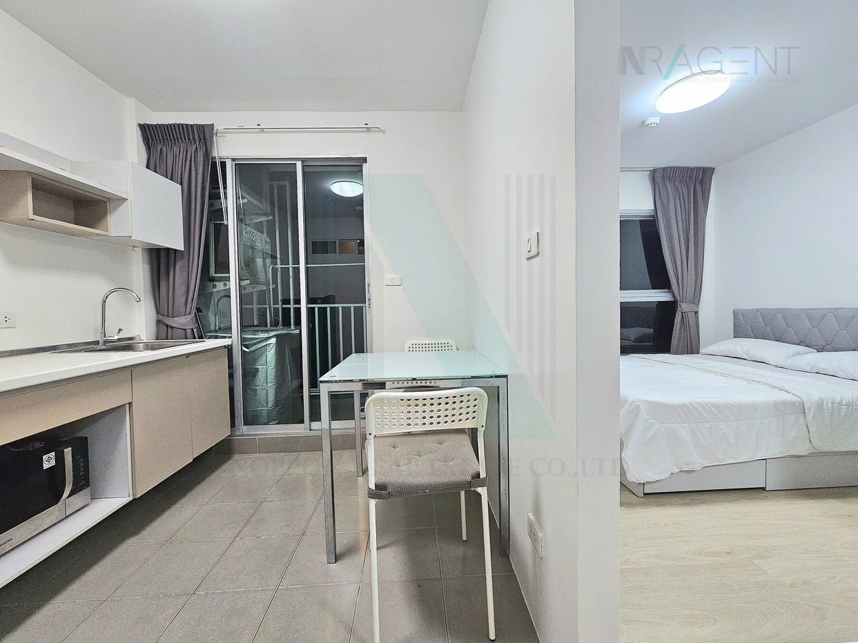 picture 🚩 For Rent Condo DCONDO RAMKHAMHAENG Building D, Floor 7,1 bed room, Room size 30.00 sqm - 7/8
