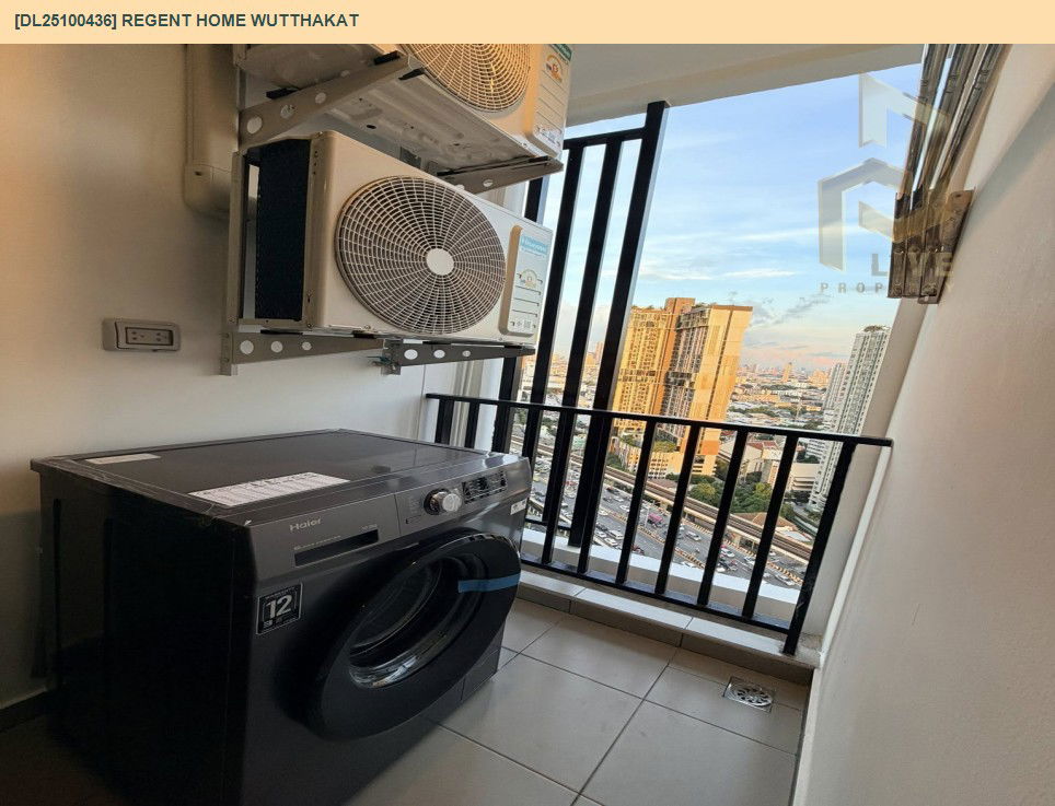 รูป DL25100436 ให้เช่าคอนโด  รีเจ้นท์ โฮม วุฒากาศ (Regent Home Wutthakat) ใกล้ BTS วุฒากาศ พร้อมเข้าอยู่ โทรด่วน 0614453194 LineID @162cjixi - รูปที่ 15/20
