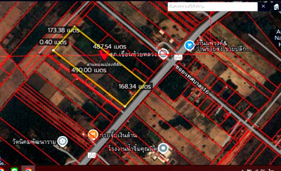 ที่ดิน เมืองอุดรธานี อุดรธานี : ขายด่วน ที่ดินแปลงสวย 51-0-12.7 ไร่ ติดทางหลวง 210 โคกสะอาด อ.เมืองอุดร ใกล้สนามบิน ถูกที่สุดในย่านนี้