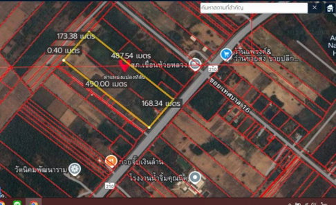 ขายด่วน ที่ดินแปลงสวย 51-0-12.7 ไร่ ติดทางหลวง 210 โคกสะอาด อ.เมืองอุดร ใกล้สนามบิน ถูกที่สุดในย่านนี้