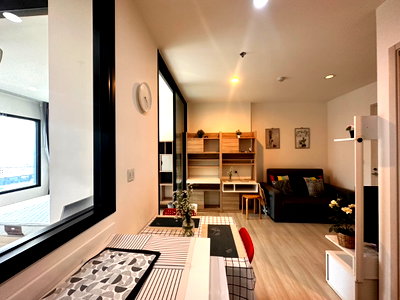 คอนโดให้เช่า : ว่างพร้อมอยู่! Life Asoke . 1นอน 35ตร.ม. Line id: @pfagent