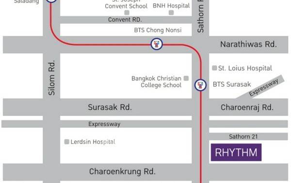 รูป คอนโด 1-ห้องนอน ที่ ริธึ่ม สาทร ใกล้ BTS สะพานตากสิน (ID 2359582) - รูปที่ 19/19