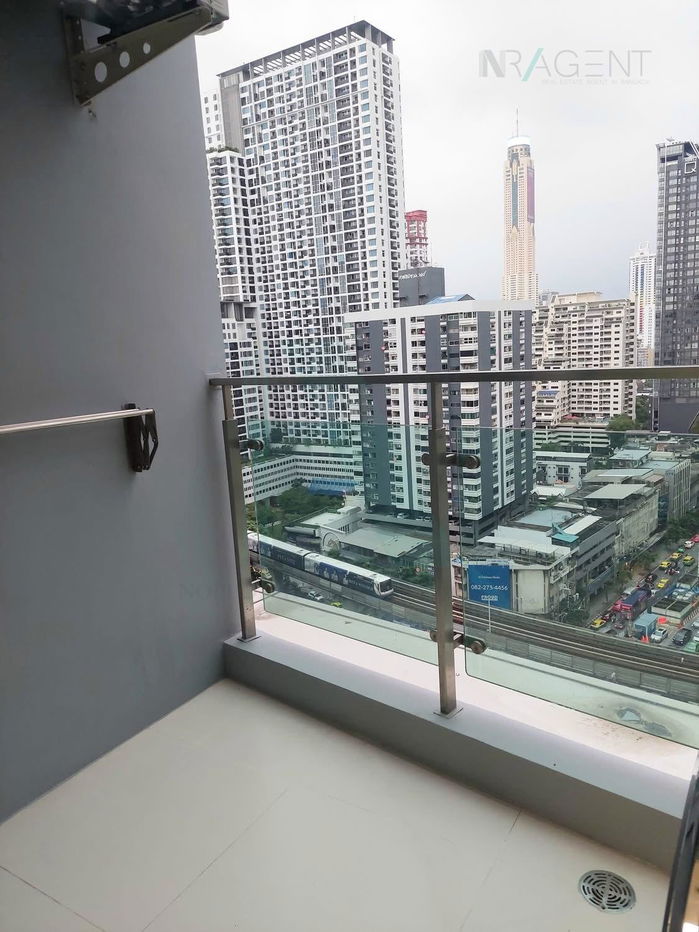 รูป 🚩 ให้เช่าคอนโด คอนโดเลต ไอซ์ ราชเทวี อาคาร 1 ชั้น 19 1 ห้องนอน ขนาด 42 ตรม ใกล้ สยามสแควร์ - รูปที่ 8/8
