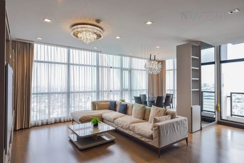 For Rent Condo URBANO ABSOLUTE SATHON - TAKSIN Building 1, Floor 36,3 bed room, Room size 165.00 sqm