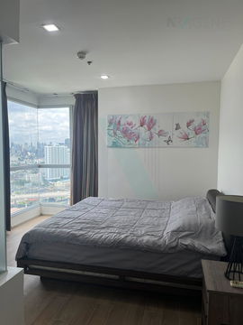 🔺 For Rent Condo RHYTHM SUKHUMVIT 50 Building 1, Floor 28,2 bed room, Room size 65 sqm