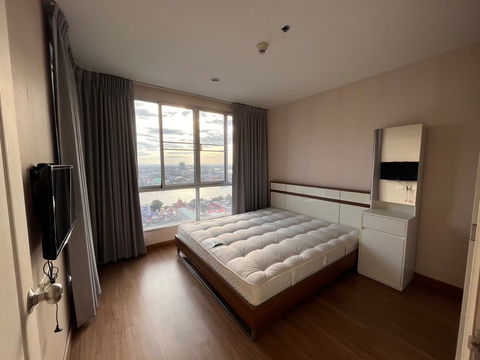 For rent, The Tree Bangpo Station (2bedroom with washing machine) River view 27 Floor with washing machine 🆔 line: ey_annie