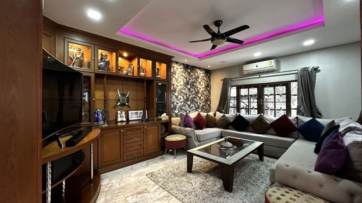 picture Single house for sale, fully furnished with golden teak furniture! Im-Aumphorn 3 Village – Soi Ratchaphruek 8 - 5/15