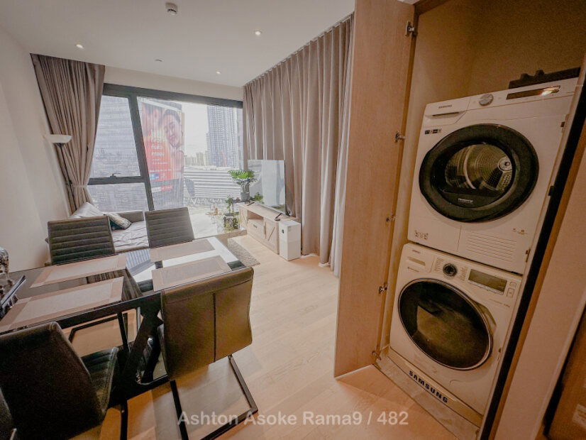 รูป ✅ ✅ ASHTON Asoke - Rama 9 , Super Luxury 1 ห้องนอน ตกแต่งครบ พร้อมเข้าอยู่ ติดต่อไลน์ @bktasset โทร 095-325-8928 - รูปที่ 9/14