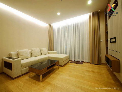 🔥🔥🔥 FOR RENT condo , The Address Asoke , Duplex , high floor , MRT-Phetchaburi , Makkasan , Rat Thewi , Bangkok , CX-01397 ✅ Live chat with us ADD LINE @connexproperty ✅ 🔥🔥🔥