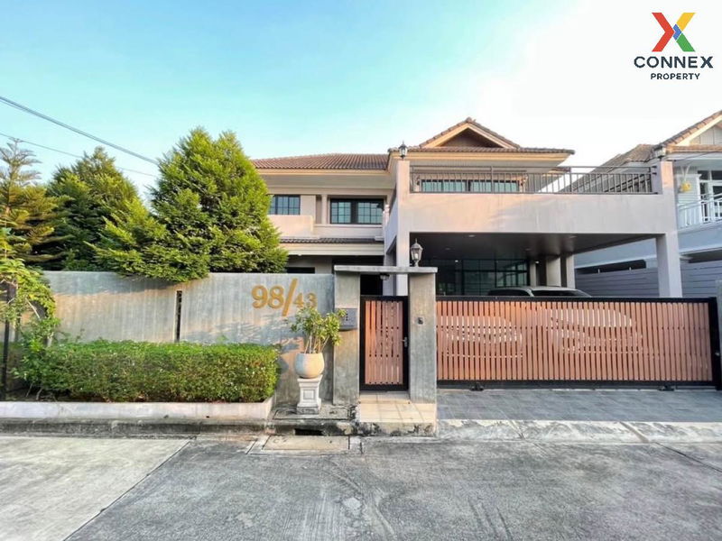 ขายบ้านเดี่ยว : ขายบ้าน ธารา ราชพฤกษ์-ปิ่นเกล้า ห้องมุม มหาสวัสดิ์ บางกรวย นนทบุรี CX-132017 ✅ ทักไลน์ @connexproperty ตอบทันที ทีมงานมืออาชีพ ✅