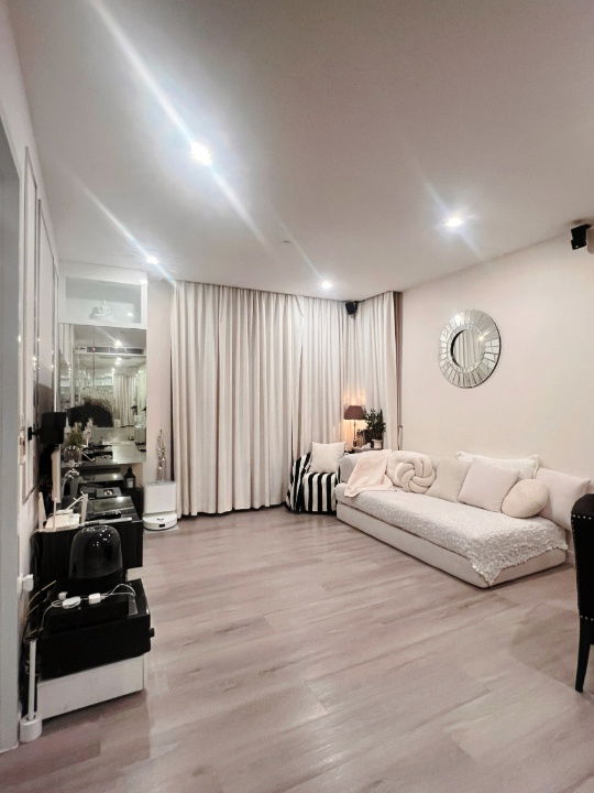 รูป 🏢ห้องหรู ใจกลางเมือง🏢ขายคอนโด The Room Sukhumvit 62 วิวสระว่ายน้ำ 2 ห้องนอน แต่งครบพร้อมอยู่ ทำเลดีมาก ติด BTS ปุณณวิถี SW003064 - รูปที่ 5/22