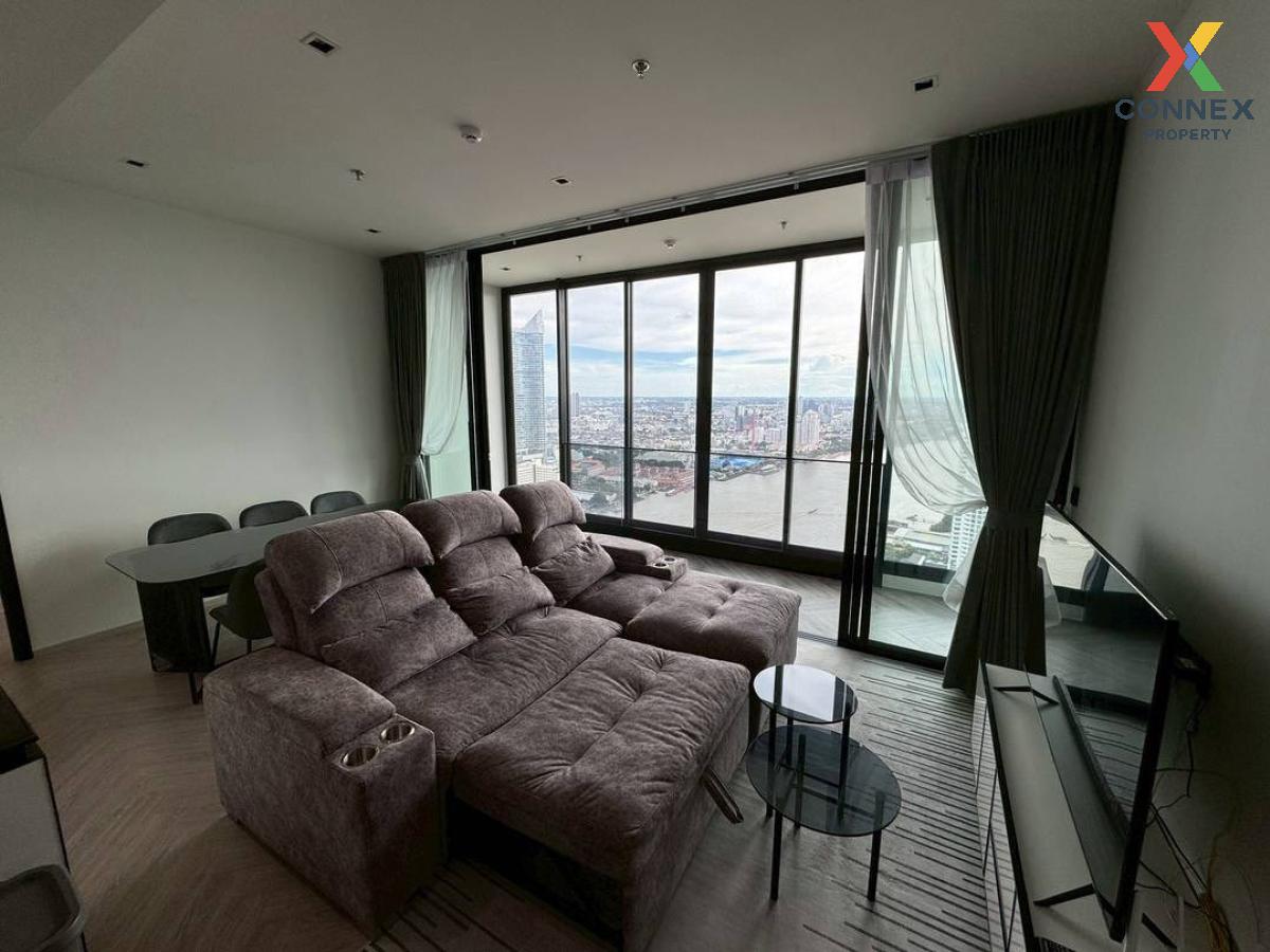 picture For Rent Condo , Chapter Charoennakhorn-Riverside , high floor , river view , BTS-Krung Thon Buri , Bang Lamphu Lang , Khlong San , Bangkok , CX-131686 ✅ Live chat with us ADD LINE @connexproperty ✅  - 1/11