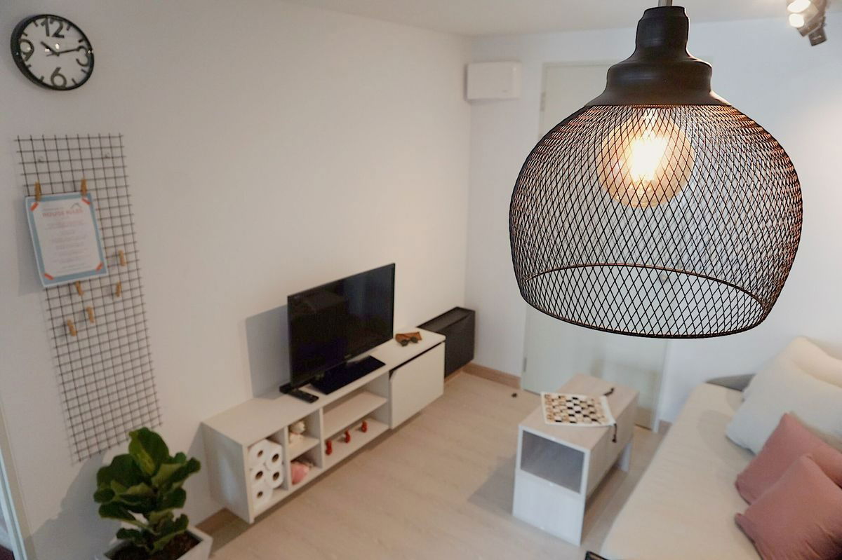 picture ✨ Beautiful room at The Kith Plus Sukhumvit 113 Condo, 28 sq m, 1 bedroom, 7th floor, only 8,000 baht 🏡💖 - 1/6
