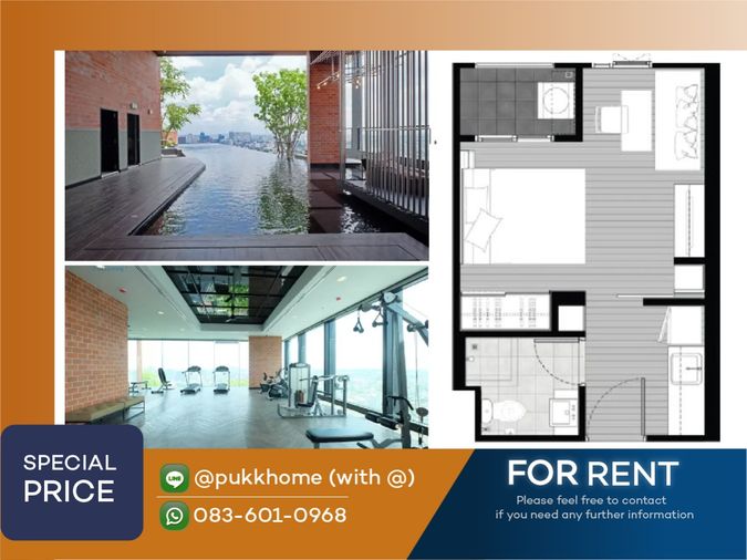 Chapter One Midtown ลาดพร้าว 24 ✨พร้อมอยู่ พ.ย. ✨ 📞 Line:@pukkhome (with @ ) หรือโทร 083-601-0968