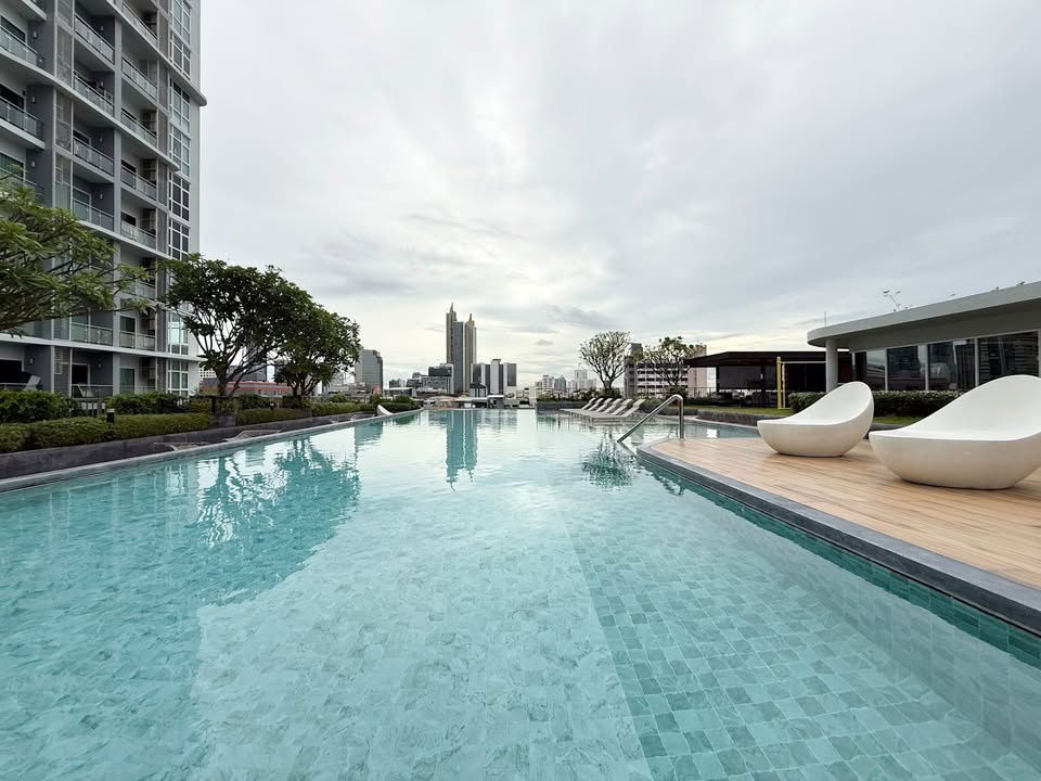picture TA8429📲LineID @556ryccg🌃1 Bedroom 41.5 sqm Floor26 Fully furnished Supalai Premier Si Phraya-Samyan near subway MRT Samyan - 16/16